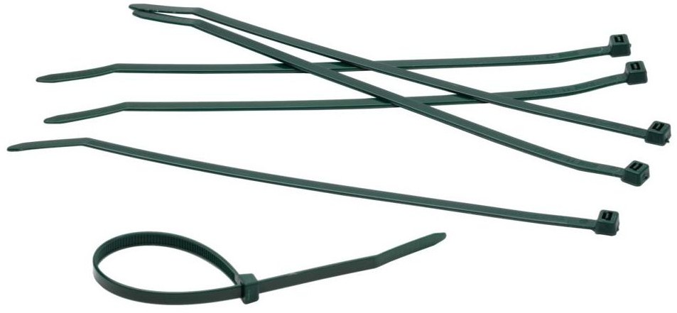 NATERIAL Opaski do mat balkonowych 50 szt. zielone NATERIAL