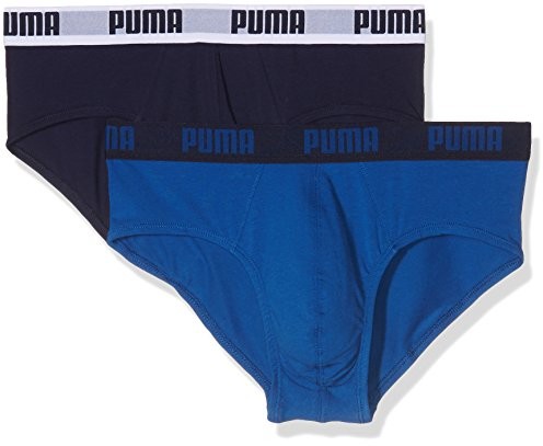 Puma Basic brief slipy męskie (2 sztuki), niebieski, M 5210130001420020