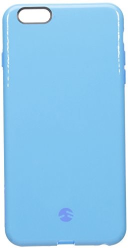SwitchEasy N+ hybrydowe podwójne kolory ochronna obudowa TPU z natywnymi dotykowymi przyciskami do iPhone 6S Plus - niebieski metylowy AP-22-145-13