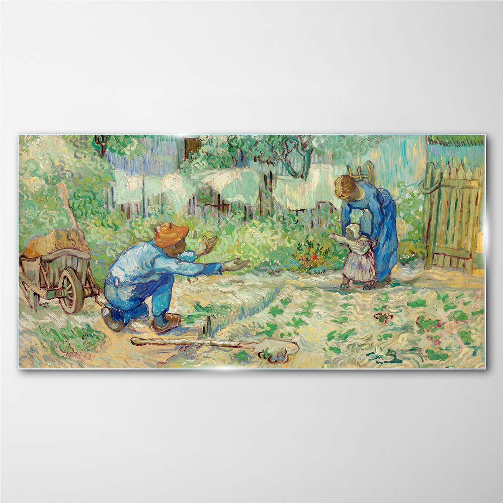 PL Coloray Obraz Szklany Pierwsze kroki Van Gogh 100x50cm
