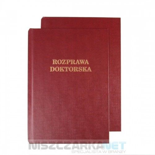 Opus O.HARD Cover classic Okładka twarda 304x212mm Rozprawa Doktorska