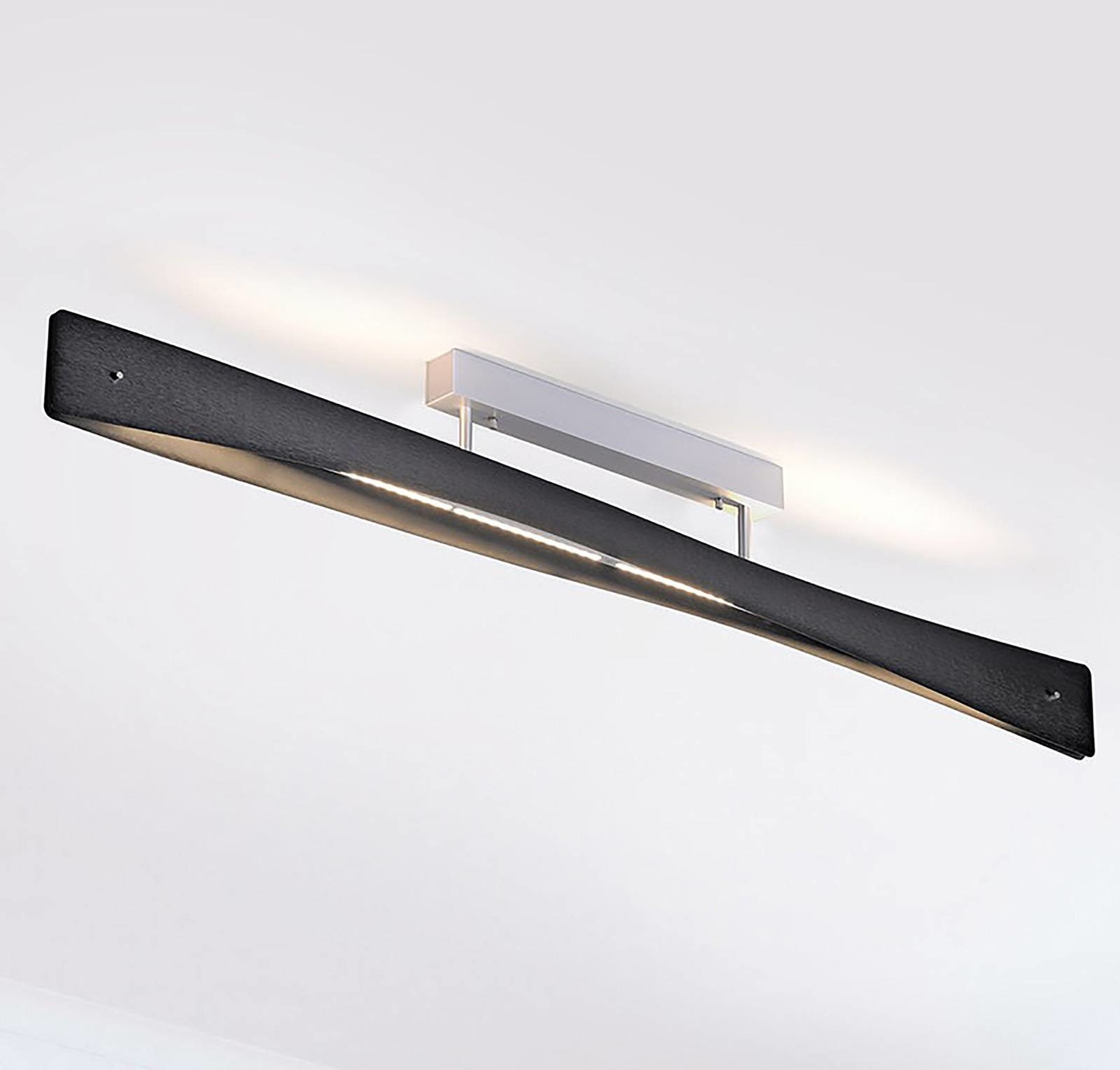 Rothfels Rothfels Lian lampa sufitowa LED, czarna aluminium