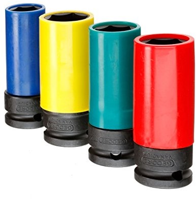 Gedore zestaw nasadka udarowa 1/2 cala, 4-częściowy, K 19 LS-004 2790831