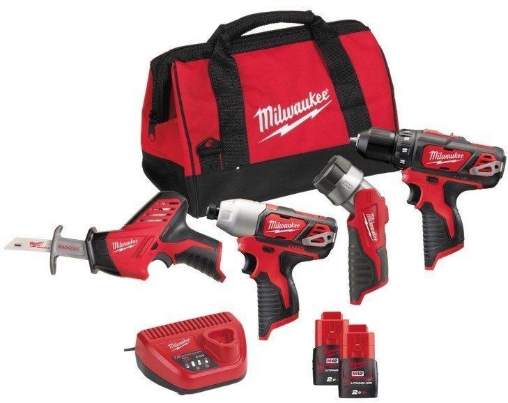 Milwaukee M12 BPP4A-202B Zestaw Powerpack 4933441240