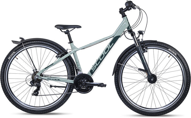 S''cool s''cool troX EVO 27,5 21-S Dzieci, green/green 40cm (27.5
