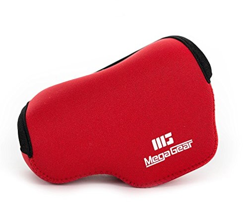 MegaGear megagear Ultra lekki torba na aparat z neoprenu marterial do lustrzanka cyfrowa Sony NEX-5TL, Sony NEX-5R, Sony NEX-3 N z obiektywem Sony SELP1650, Sony A5000, Sony A5100 16  50 MM MG072