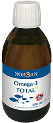 NORSAN Omega-3 Total (Praca serca, mózgu i oczu) 200ml Cytrynowy