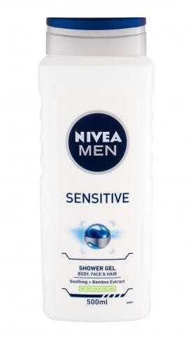 Nivea Men Sensitive żel pod prysznic 500 ml dla mężczyzn