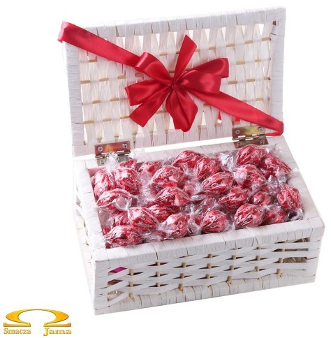 Lindt Kuferek pralinek Lindor Jogurtowo-Malinowych 1kg 30A6-841BB
