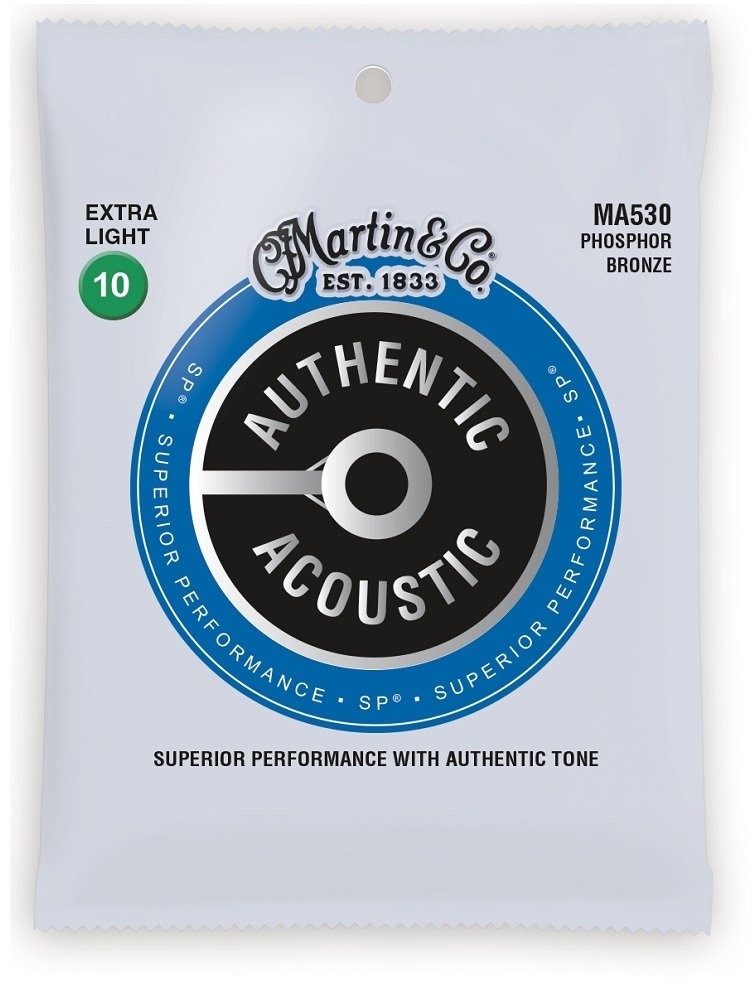 Martin MA530 Authentic 10-47 phosphor bronze struny akustyczne