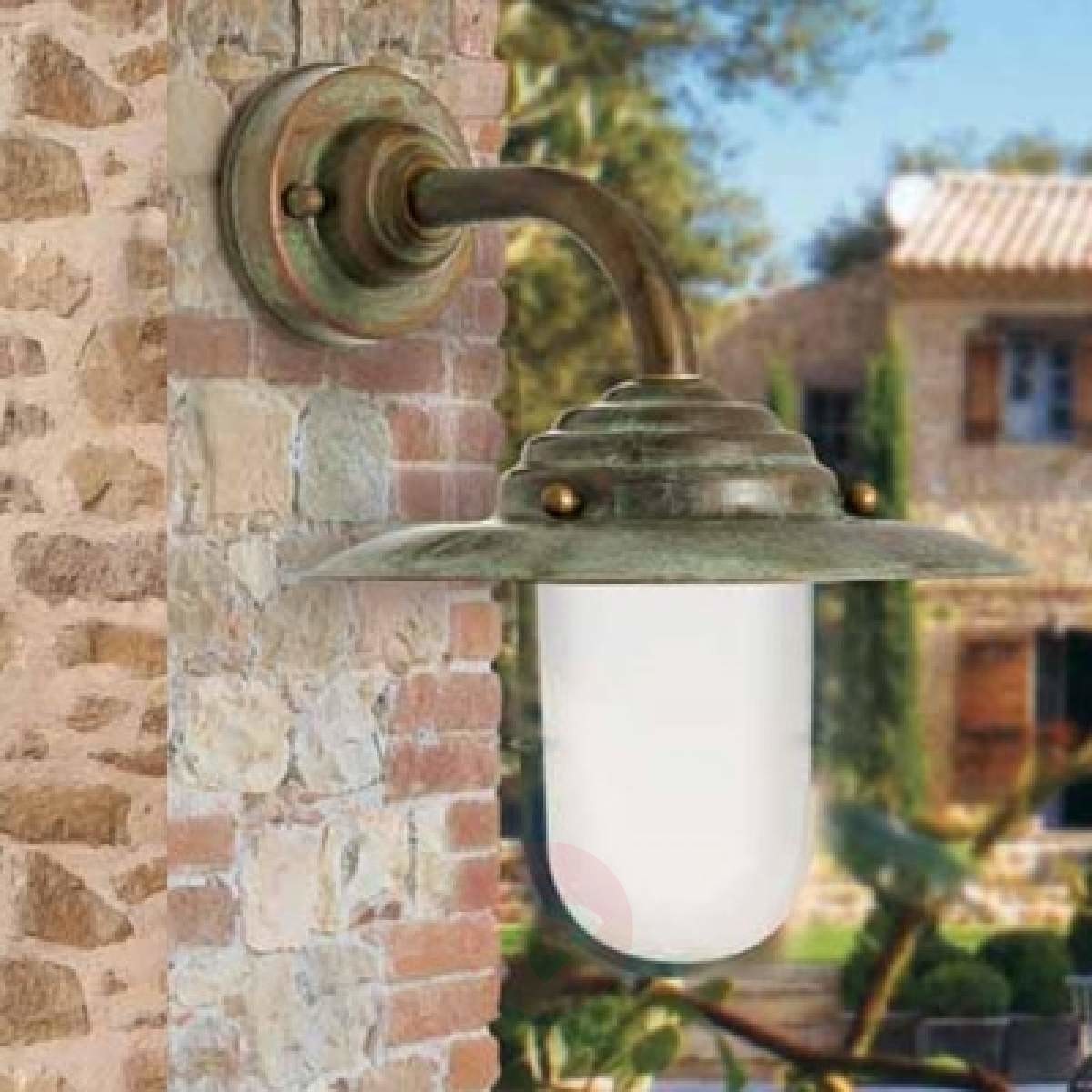 MORETTI Prosta lampa ścienna zewnętrzna Antique