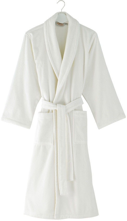 Soft Cotton Unisex szlafrok MICRO COTTON Śmietankowy XXL 2663