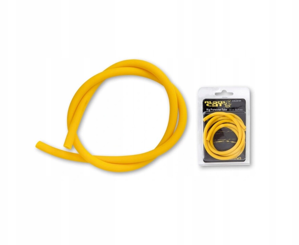 Rig Tube Żółty Black Cat 3/7mm 1m