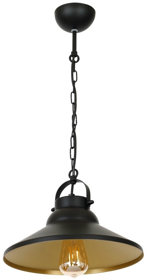 Luminex Żyrandol na łańcuchu IRON 1xE27/60W/230V