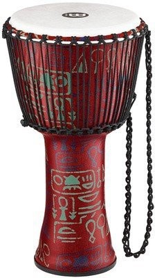 Meinl Percussion meinl Percussion padj1-L-F African Djembe z tworzywa sztucznego futra, Travel Series, Rope Tuned, o średnicy 30,48 cm (12 cale) (Large) PADJ1-L-F