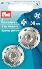 Prym zatrzaski krawieckie, mosiężne, kolor: czarny PRYM_341260