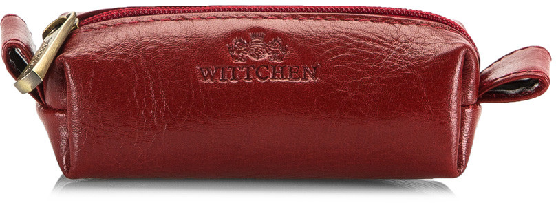 Wittchen Etui na klucze skórzane z suwakiem 21-2-262-3