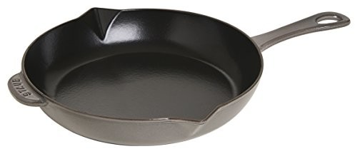 Staub 40510  616  0 patelnia z uchwytem z żeliwa, żeliwa, szara, 26 cm 40510-616-0