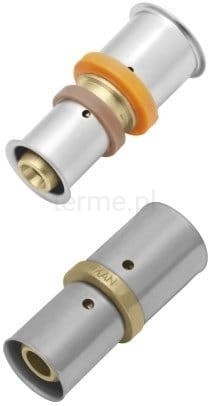 KAN THERM THERM Łącznik redukcyjny press z pierścieniem zaprasowywanym 63×4,5 / 40×3,5 PRESS 1009046007 1009046007