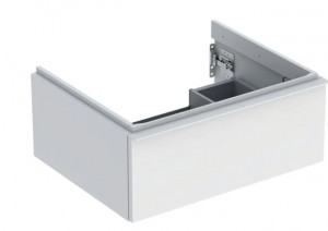 GEBERIT GEBERIT 502.310.01.3 Szafka pod umywalkę iCon z jedną szufladą 59,2 cm x 24,7 cm x 47,6 cm biały lakierowany matowy biały matowy