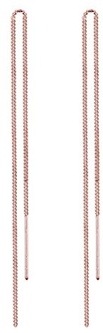 Elli Złote niebo damskie kolczyki ze srebra wysokiej próby 925 pozłacane, srebro, różowe złoto 0310350914