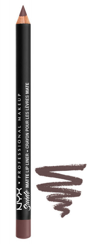 NYX professional makeup Professional Makeup - SUEDE MATTE LIP LINER - Konturówka do ust - MOONWALK