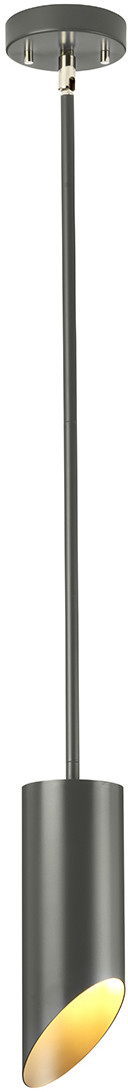 Elstead Lighting QUINTO GREY QUINTO1P GPN lampa wisząca 1x60W/E27 ELSQUINTO1P GPN