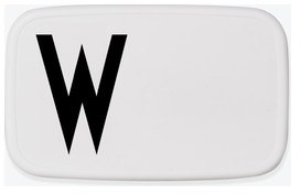 Design Letters Pojemnik na lunch AJ litera W 20203000-W