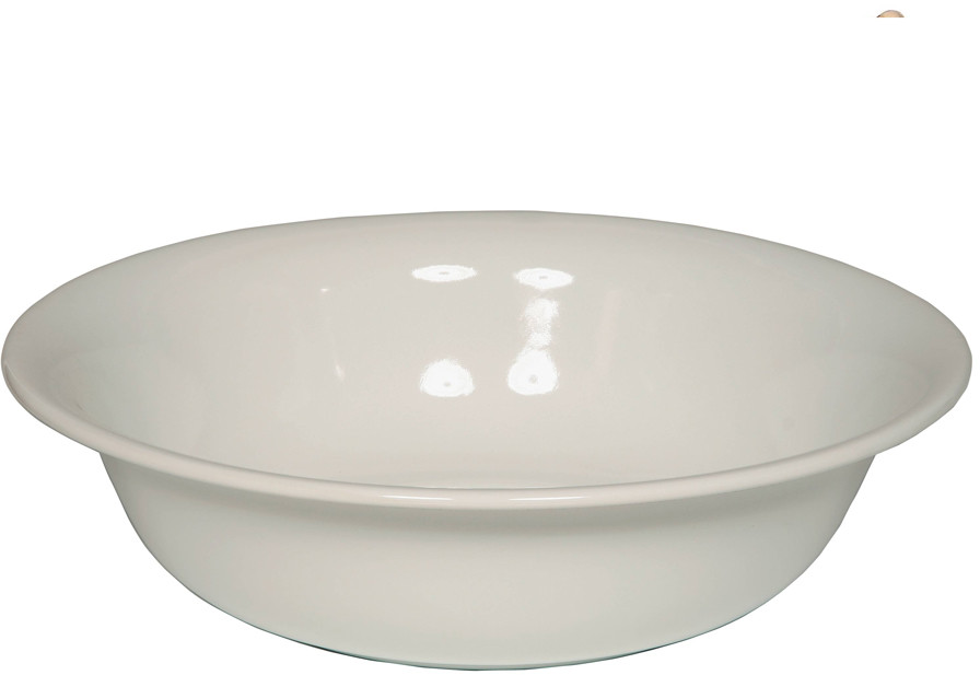Riess Misa emaliowana duża biała 40 cm Classic