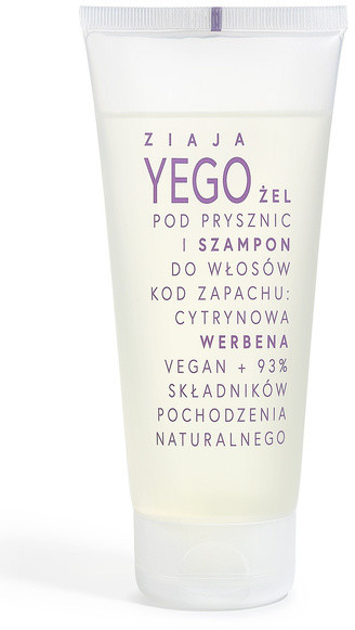 Ziaja Yego żel pod prysznic i szampon dla mężczyzn Werbena 200ml 5901887016960
