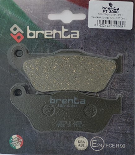 Brenta okładziny hamulcowe motocykl Hondy Forza organicznych, SH 300, Suzuki FT 3080