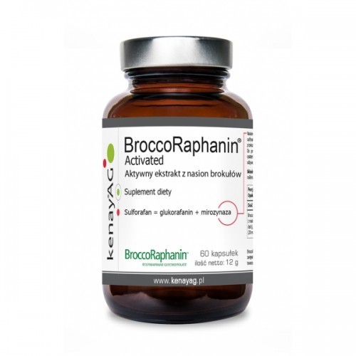 CS healthcare BroccoRaphanin Activated Aktywny ekstrakt z nasion brokułów (60 kapsułek) F629-8046A