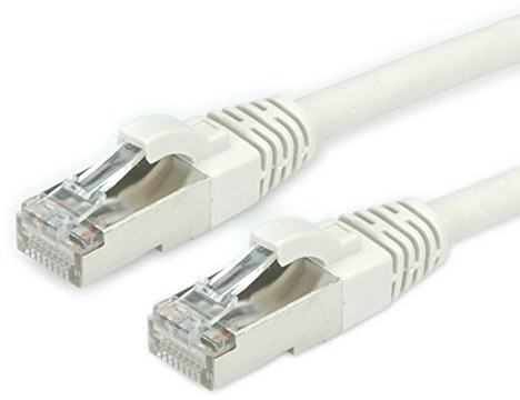 Rotronic ROLINE S/FTP-Kabel (KAT.7), LSOH, z wtyczkami RJ-45 (500 MHz), szary, 0,5 m 7611990110643