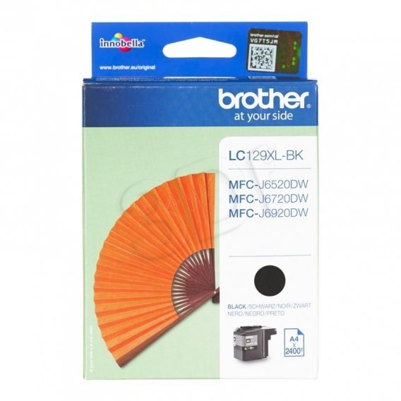 Brother Tusz Brother czarny LC129XLBK=LC-129XLBK, 2400 str. EXPBROABR0145