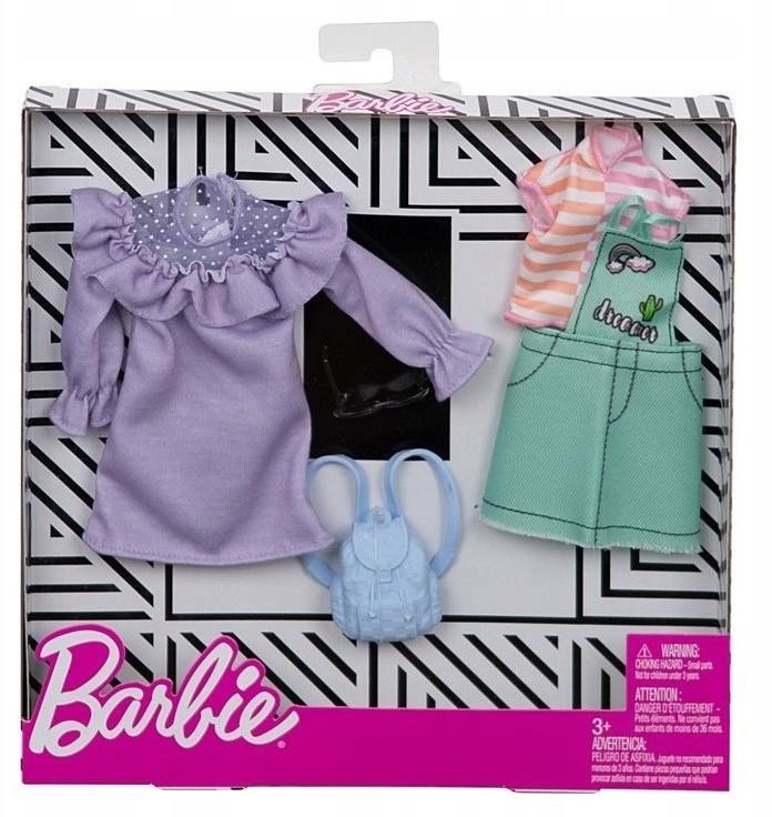 Barbie ubranka z akcesoriami 2 pak 14