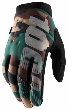 100% Brisker rękawice zimowe 2018  Camo czarne, xl