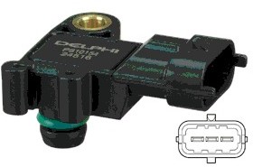 DELPHI Czujnik, ciśnienie w kolektorze dolotowym DELPHI PS10154