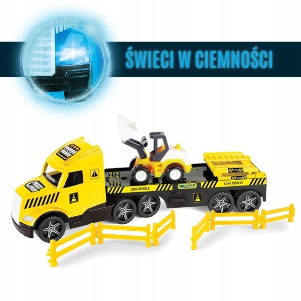Wader 36430 Magic Truck Technic laweta spychacz
