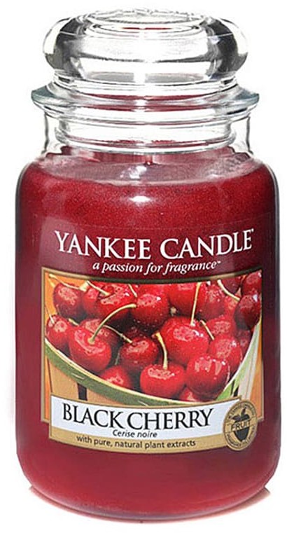 Yankee Candle Duża świeca zapachowa - Black Cherry - 623 g