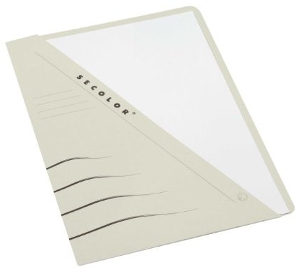 Jalema 3153307 Secolor teczka prezentacyjna A4, karton, C2 °C, zapewniająca możliwość przechylania, opakowanie  sztuk luźnych, szary 3153307