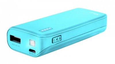 Trust Primo Powerbank 4 400 neonowy niebieski (22057)