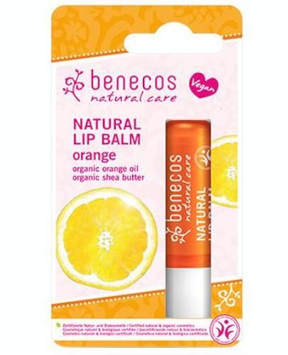 BENECOS naturalny balsam do ust Pomarańcza 4,8 g 7080012