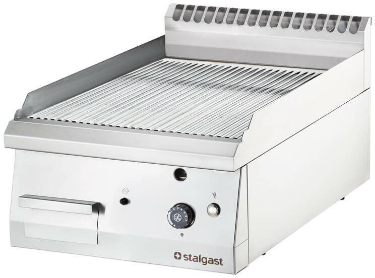 Stalgast Płyta grillowa gazowa ryflowana G30