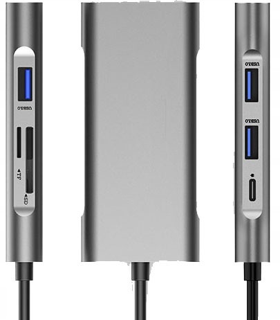 Adapter 7w1 Hub Usb-c 3.1 Hdmi 4K Usb 3,0 Sd