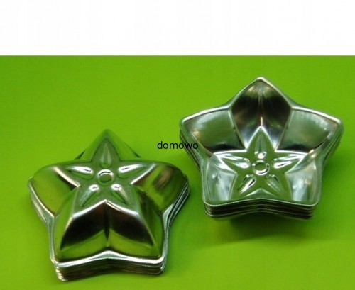 FOREMKI DO PIECZENIA mini koszyczki gwiazdki 10szt