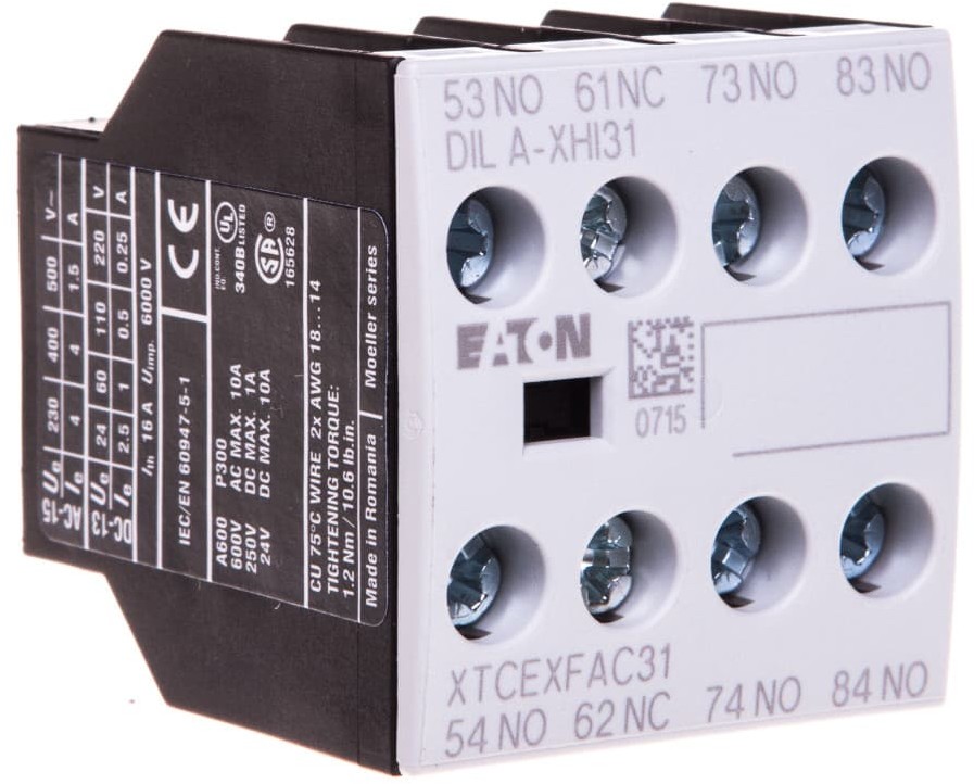 Eaton Styk pomocniczy 3Z 1R montaż czołowy DILA-XHI31 276427