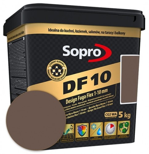 Sopro Fuga elastyczna DF 10 mahoń (55) 5 kg