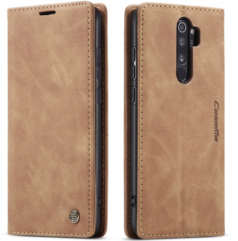 Caseme | Skórzane etui portfel do Redmi Note 8 Pro