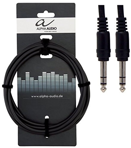 Alpha Audio Alpha 190330 Basic Line przewód krosowy (0,3 m, na wtyk stereo jack stereo audio) 190330