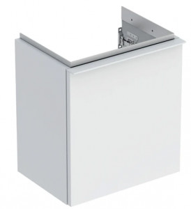 GEBERIT 502.300.01.3 Szafka pod umywalkę kompaktową iCon z jednymi drzwiami 37 cm x 41,5 cm x 27,9 cm biały lakierowany matowy biały matowy